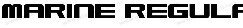 Marine Regularttf字体转换